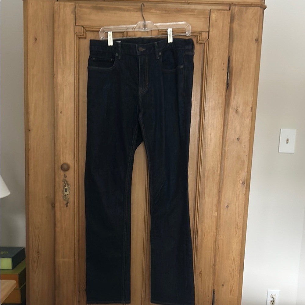 Men's Banana Republic Dark Blue Jeans